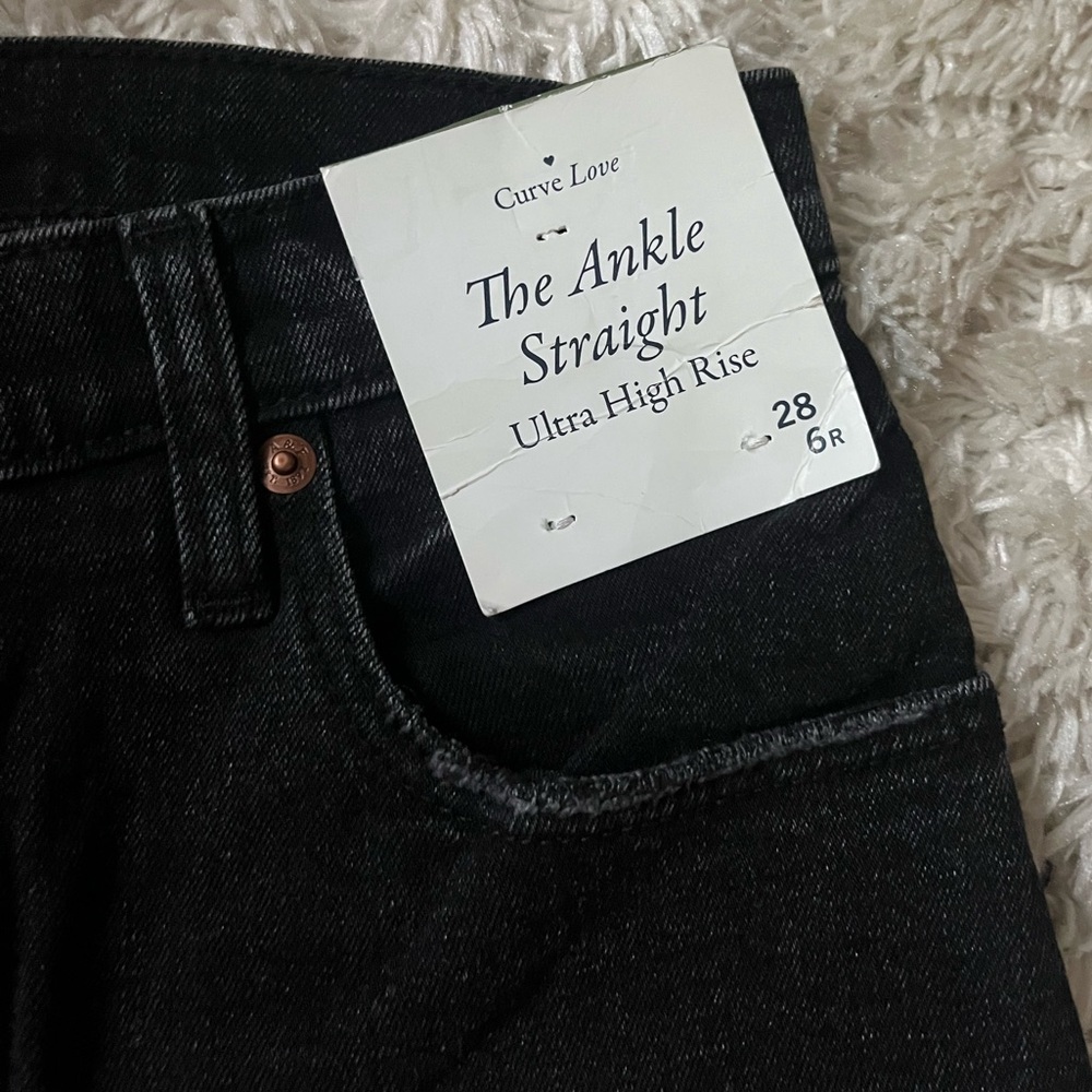 New Abercrombie Curve Love Jeans (BLACK)